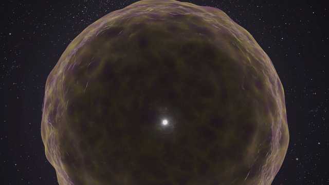 Scientists have gotten a rare peek into a dying star, exposing its interior as it exploded