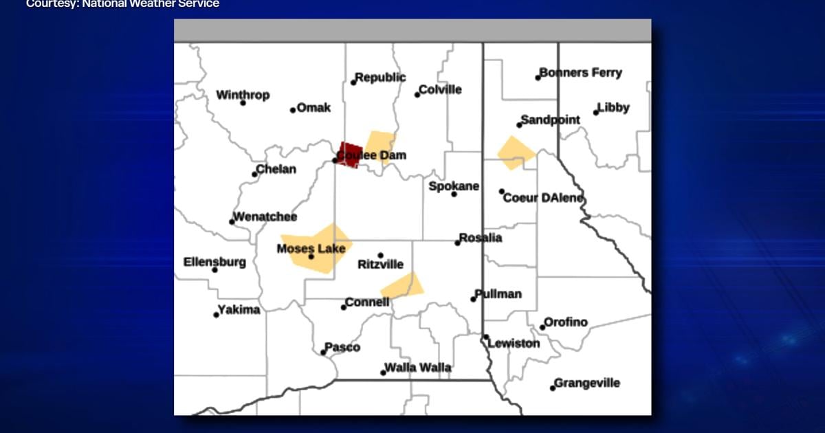 Flash flood warning issues for Keller, parts of Okanogan, Ferry, Lincoln counties