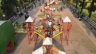 Una niña se extravió en el parque temático durante los festejos del domingo y fue encontrada sana y salva