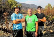 Los daños a los cerezos por el fuego: «En horas hemos perdido el trabajo de una vida»