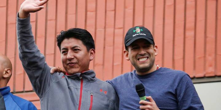 Opositores en Bolivia celebraron la revocatoria de la prisión preventiva de Luis Fernando Camacho y Marco Pumari