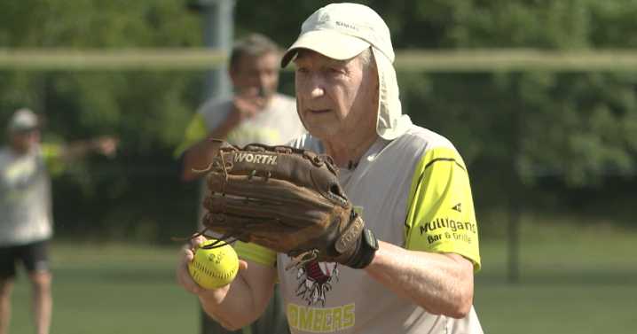 At nearly 90, Dewey McVicker is still going strong as a senior softball Hall of Famer who calls NEO home