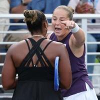 Townsend reveals Ostapenko 'no class' jibe after US Open exit