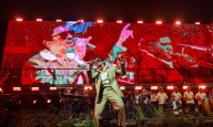 Dei V y Omar Courtz prenden el “Choliseo” en el show de Bad Bunny