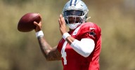 Cowboys 2025 training camp: Dak Prescott looks regular