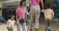 Menor sorprende al llegar caminando al hospital con cuchillo en la cabeza en China