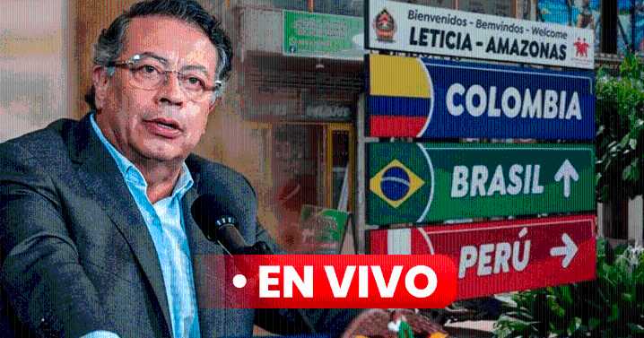 Gustavo Petro EN VIVO | Isla Santa Rosa: presidente de Colombia llegará a Leticia - Amazonas