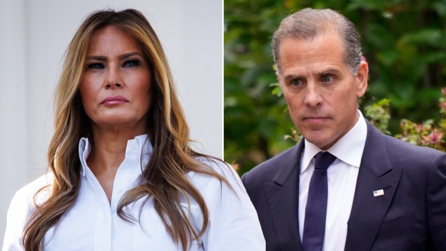 Melania Trump threatens to sue Hunter Biden over Epstein link