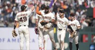 Smith's 3-run single, Gilbert and Fitzgerald HRs help the Giants beat the Rays 7