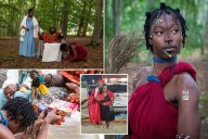 Texas woman Kaura Taylor living with lost African tribe Kingdom of Kubala as Asnat in Scottish Highlands family concerned