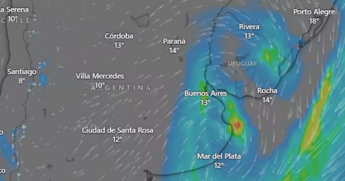 Qué es una ciclogénesis, el fenómeno del tiempo que hace peligrar el partido de la U