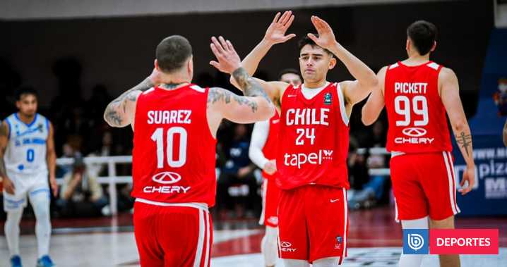 La Roja cestera sueña en Valdivia: Chile vapulea a El Salvador y queda a un paso de cupo para Mundial