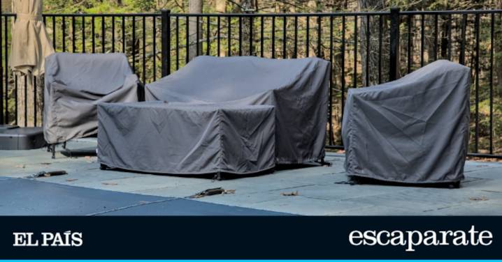 No se volará nunca: así es esta funda impermeable para proteger los muebles del jardín