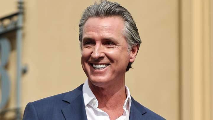 Side By Side Pics Of Gavin Newsom Prove He's Aging Like Fine Wine (Sorry, Kimberly Guilfoyle)