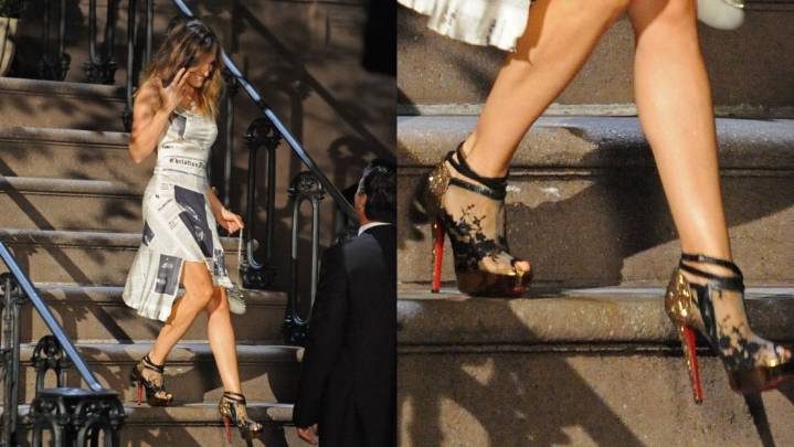 Carrie Bradshaw Best Shoes: From Jimmy Choo to René Caovilla [PHOTOS]