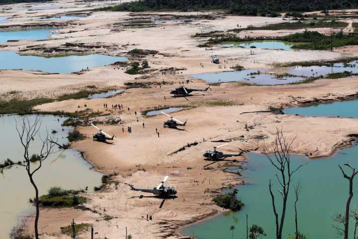 Avanza en la Amazonía recuperación de cuerpos de agua afectados por la minería ilegal