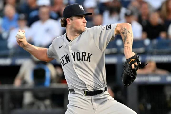 Yankees' Cam Schlittler's run at perfect game ends in seventh