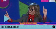Any Ventura aseguró que una parte de la población va a vetar a Milei tanto en septiembre como en octubre