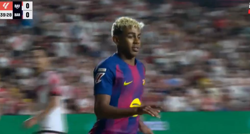 Gol de Yamal hoy, Barcelona vs. Rayo Vallecano por LaLiga | Gol de Lamine Yamal 