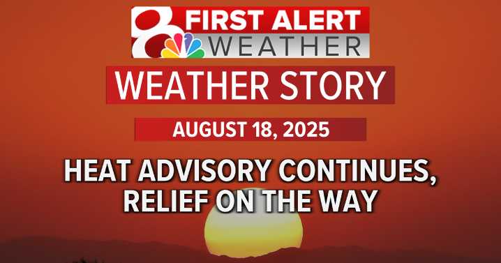 Forecast: Heat and humidity continue, cooldown comin