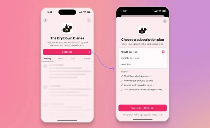 Substack writers can now direct U.S. readers to (often cheaper) web