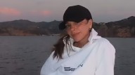 Harper Beckham looks just like mum Victoria in £16 million yacht photo with brother Romeo