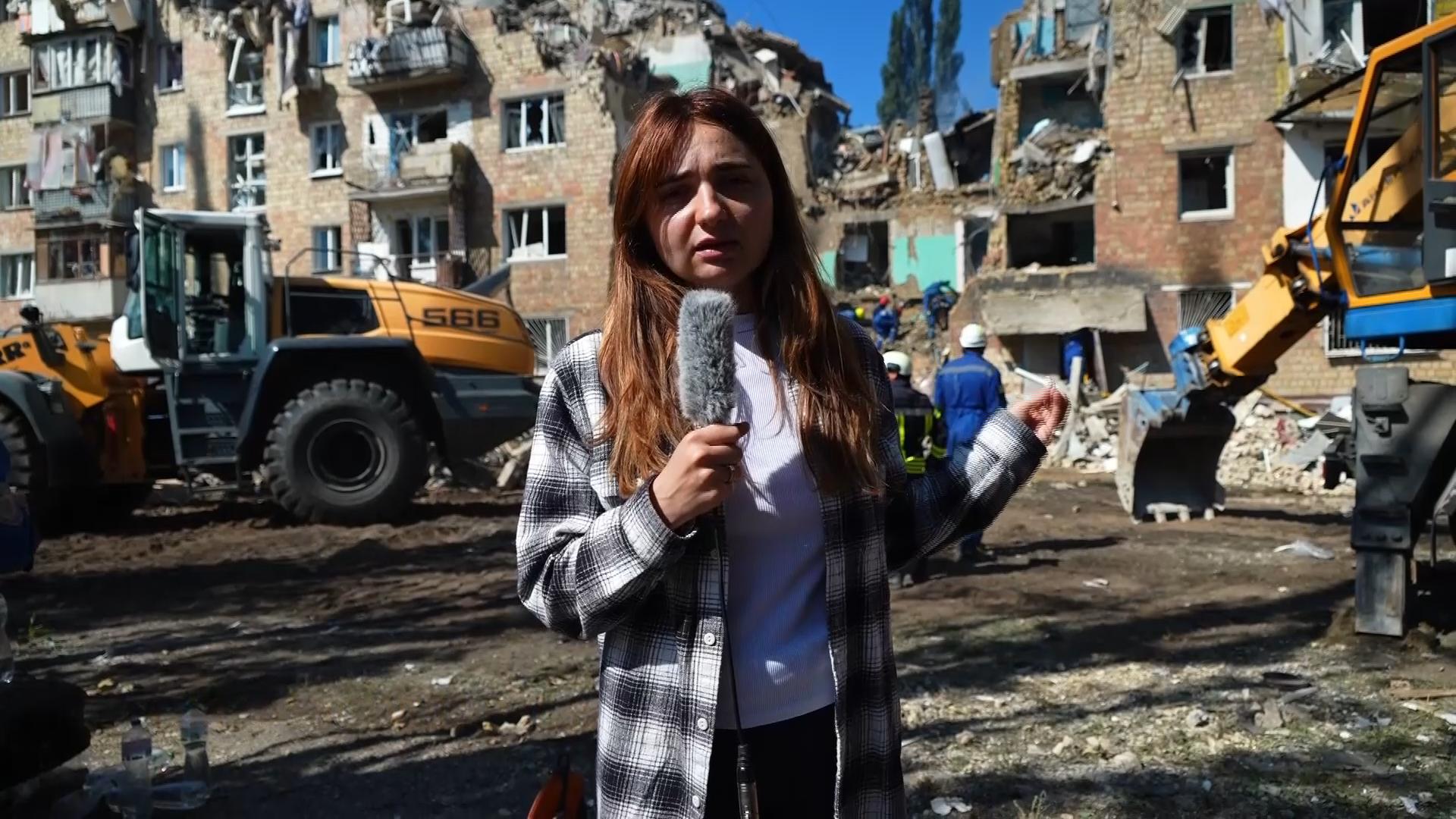 Deadly mass Russian drone and missile attack hit's Ukraine's capital Kyiv