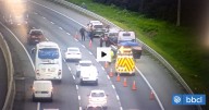 Delincuentes roban camión en plena Ruta 78 en Cerrillos: cámaras clave en seguimiento para detenerlos