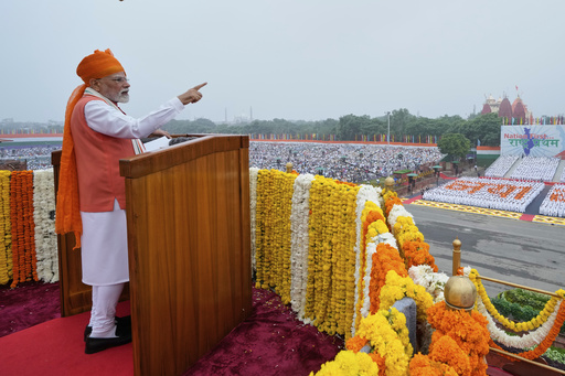 On India's Independence Day, Modi vows to punish Pakistan for future attacks