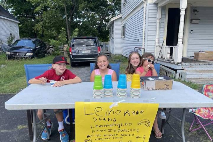 Meet The Bangor Kids Supporting Local Charities Through Lemonade