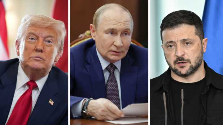 Trump plantea una posible reunión trilateral con Putin y Zelensky