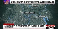 Sheriff's deputy injured during crash in Union County