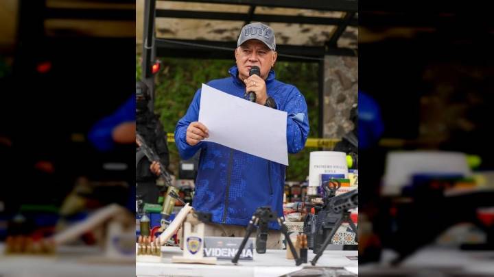 Diosdado Cabello confirma captura de individuos en alta mar vinculados con el narcotráfico