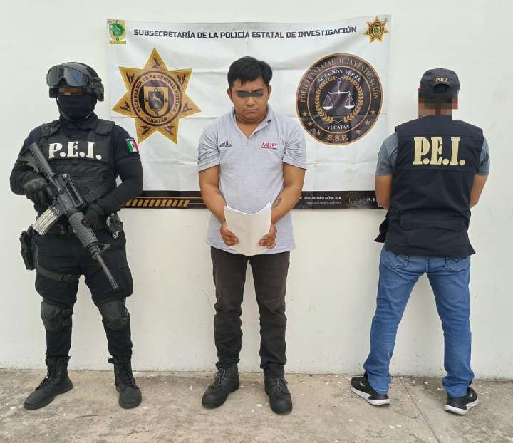 Detienen a un sujeto por su probable participación en un millonario robo ocurrido en Mérida