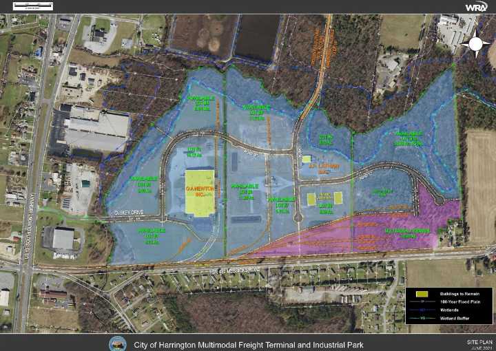 Harrington Industrial Park secures more state funds with costs on the rise