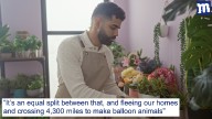 I only came over for the floristry lessons, admits migrant