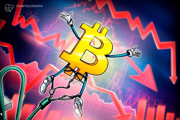 Bitcoin corre riesgo de perder nivel de USD 108.000 en una venta masiva