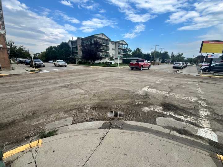 Downtown road closure to last several days