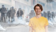 Riot Police Unsure If Their Tear Gas Worked Since Libs Were Already Crying