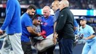 Cubs catcher Miguel Amaya back on injured list just one day after return