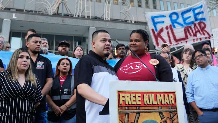 Kilmar Abrego Garcia surrenders to ICE in Baltimore, faces possible deportation to Uganda