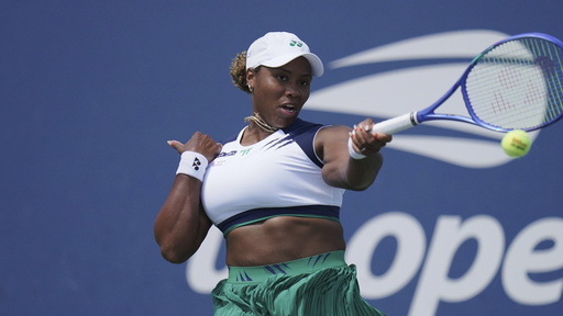 US Open foes Taylor Townsend and Jelena Ostapenko get into a tense back