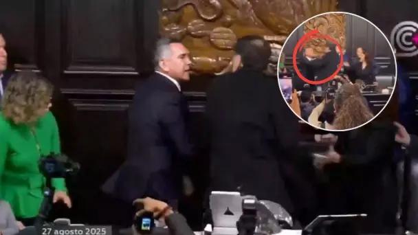 Zafarrancho en el Senado: 'Alito' y Noroña se confrontan