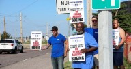Boeing Defense workers hold out for better deal, keeping fighter jet production idle