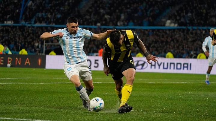 En vivo: en un partidazo, Racing iguala ante Peñarol en el Cilindro por la Libertadores