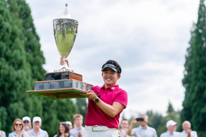 Akie Iwai wins Portland Classic to join twin sister Chisato as rookie LPGA Tour champion