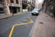 Menos plazas de aparcamiento en superficie en Avilés y más espacio para peatones, ciclistas y transporte público