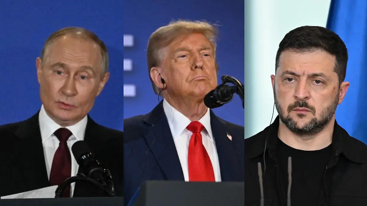 Putin y Zelenski concertarán una reunión, según Trump