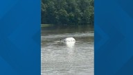'God help me': A harrowing recount of Sunday lake rescue