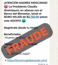 Alertan sobre fraudes con supuestos programas sociales en redes